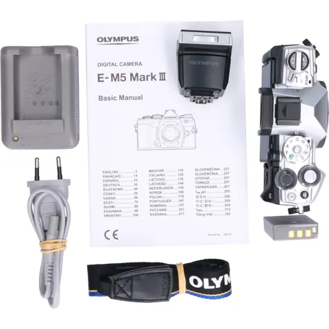 Tweedehands Olympus OM-D E-M5 Mark III Body Zilver CM2979