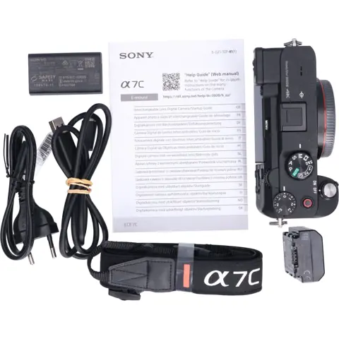 Tweedehands Sony A7C Body Zwart CM2972