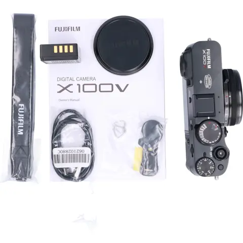 Tweedehands Fujifilm X100V Black CM3095