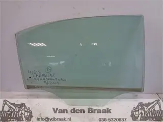 Chevrolet Epica 2006-2010 Portierruit rechts achter