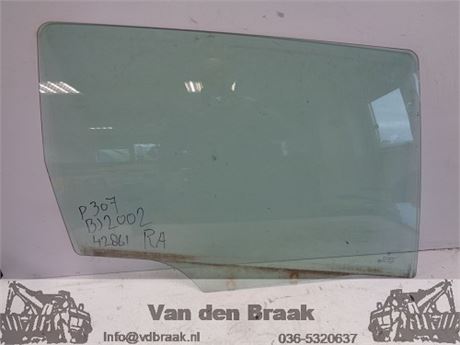 Peugeot 307 SW 2002-2008 Portierruit rechts achter