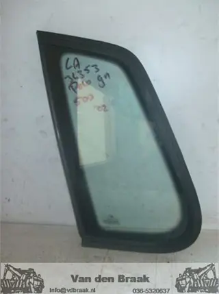 Volkswagen Polo 9N 5 drs 2001-2009 Scheerraam linksachter