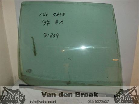 Renault Clio 5drs 1990-1998 Portierruit rechts achter