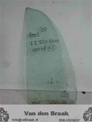 Hyundai Atos 2003-2008 Scheerraam links achterportier