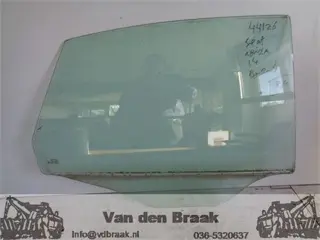 Seat Ibiza 5 deurs 2002-2009 Portierraam rechts achter