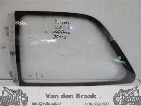 Peugeot 309 3 drs Hatchback 1989-1993 Zijruit links achter
