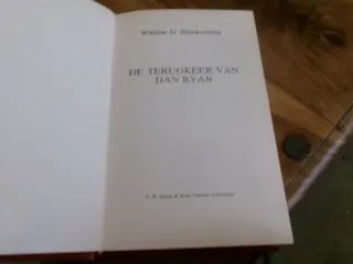 De terugkeer van Dan Ryan - Blankenship William