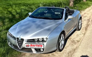 ALFA ROMEO SPIDER 2.2 JTS leder NAVI Airco elektr dak 18 inch velgen