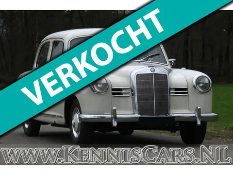 Mercedes-Benz 1954 Ponton 180 Sedan Sedan