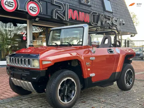 MINI HUMMER HX cabrio brommobiel Aixam | 2015 | Elektirsch 45km auto