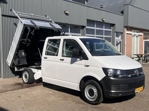 Volkswagen Transporter 2.0 TDI L2H1 150pk DC Euro 6 Kipper Airco Cruise controle trekhaak 2500kg 1e 