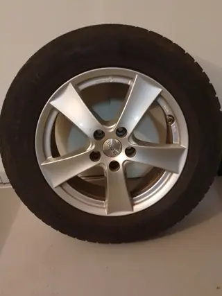Aluminium velgen met winterbanden CX5
