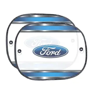 Bedrukte zonwering voor in de auto