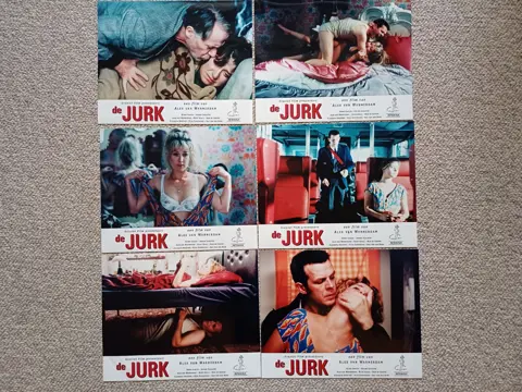 DE    JURK     lobbycard set.