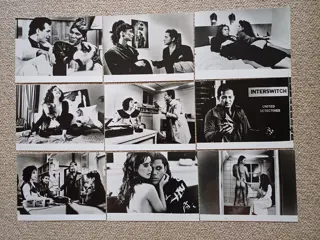 LOST   IN   AMSTERDAM     persfoto set  en  filmposter.