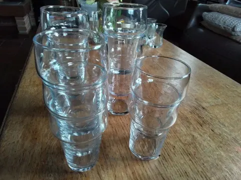 Glasservies- 12 personen