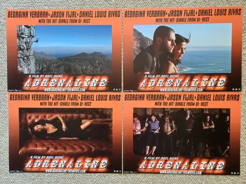 ADRENALINE     lobbycard set.