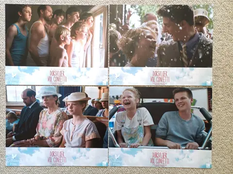 DORSVLOER   VOL   CONFETTI     lobbycard set.