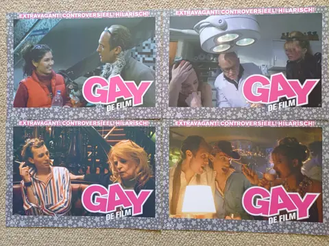 GAY   DE   FILM     lobbycard set.