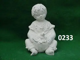 Jongen met eekhoorn.