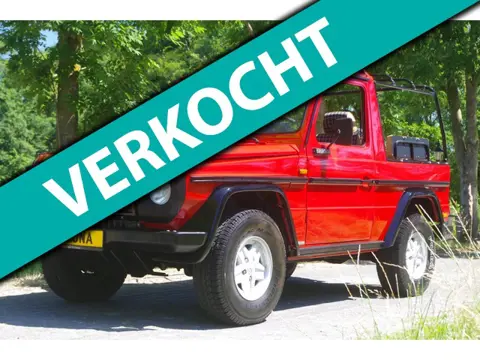 Mercedes-Benz G-klasse BELASTINGVRIJ!!!!! G230 Cabrio Geen roest!!