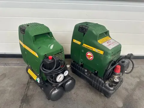 Fiac Airmec ECU Olievrije Elektrische Zuigercompressor 1.5 PK 205 L / min 8 Bar