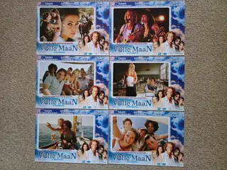 VOLLE    MAAN     lobbycard set.