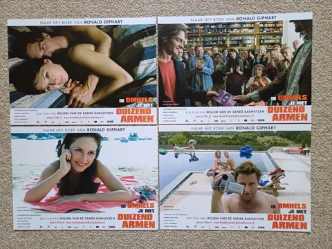 IK  OMHELS  JE  MET  DUIZEND  ARMEN    lobbycard set.