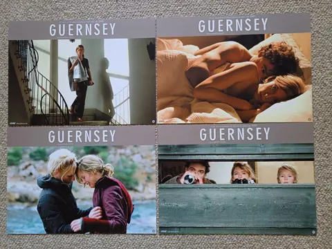 GUERNSEY     lobbycard set.