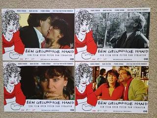 EEN   GELUKKIGE   HAND     lobbycard set.