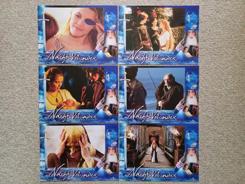 NACHT VLINDER lobbycard set.