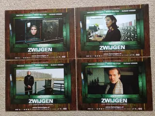HET    ZWIJGEN     lobbycard set.
