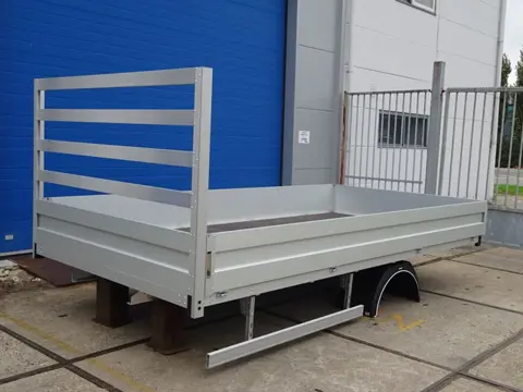 Nieuwe Open laadbak met zijborden Aluminium Daily OPEN LAADBAK - DIV Afmetingen - Aluminium Compleet