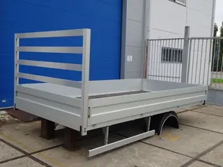 Nieuwe Open laadbak met zijborden Aluminium Daily OPEN LAADBAK - DIV Afmetingen - Aluminium Compleet