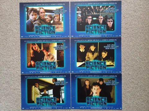 SCIENCE   FICTION     lobbycard set.