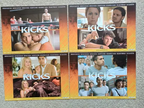 KICKS     lobbycard set.