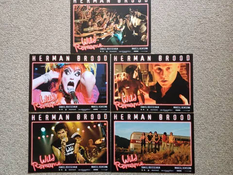 WILD ROMANCE lobbycard set.