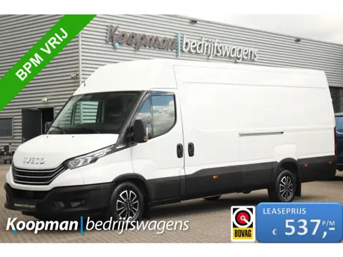 Iveco Daily 35S18A8 3.0 180pk L4H2 Automaat | Adap. Cruise | L + R Schuifdeur | 3500kg trekgew. | Ge