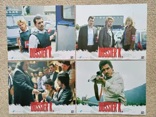 DOSSIER  K.     lobbycard set.