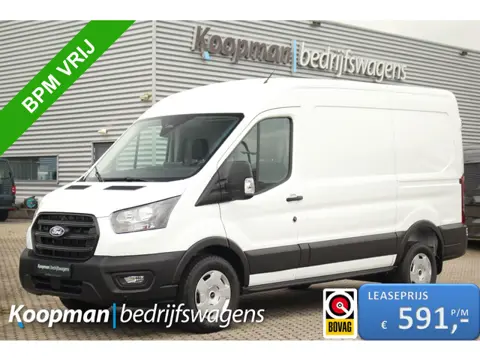Ford Transit 350 2.0TDCI 130pk L2H2 Trend | Camera | Carplay/Android | Cruise | Lease 591,- p/m