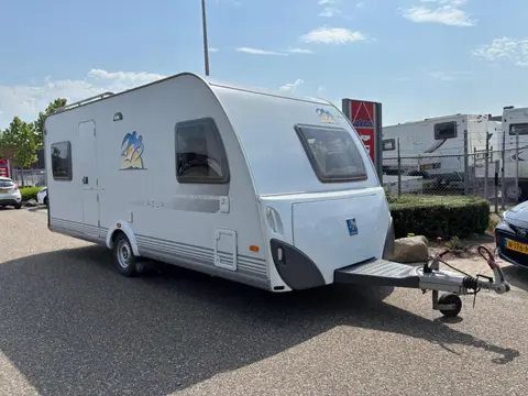 Knaus Azur NL-Premium line | Caravanmover | Fietsenrek | | Douche | 3-Pits gasfornuis | Koelkast + v