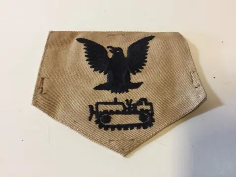 Originele US Navy Patch Buldozer