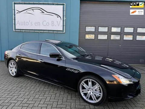 Maserati Quattroporte 3.8 V8 GTS Leder Clima Bi-Xenon Elec dak Navi 20"Lm velgen Pdc Compl Kroymans 