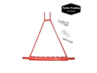 Onbekend Trekbok Zwart - Rood