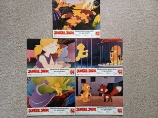 JUNGLE    JACK     lobbycard set.
