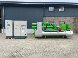 Jenbacher JW312 GSB Stamford 910 kVA gas generatorset