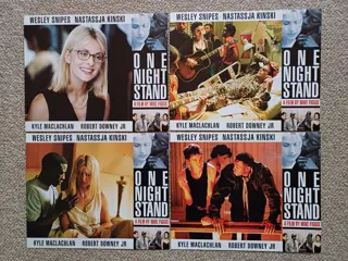 ONE    NIGHT    STAND     lobbycard set.