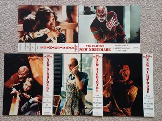 WES   CRAVEN ' S   NEW   NIGHTMARE     lobbycard set.