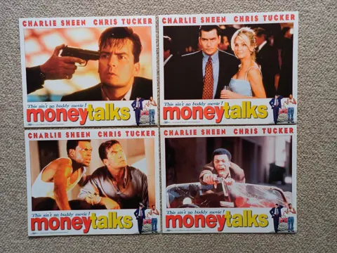 MONEY    TALKS     lobbycard set.
