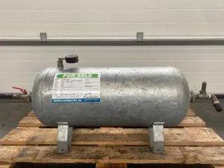 Luchtketel Ketel 50 liter 16.5 Bar Horizontaal Gegalvaniseerd Luchtketel als nieuw !